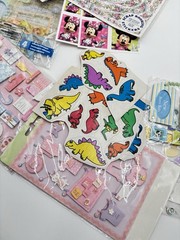 Lot 50 Assorted Scrapbooking Embellishment Stickers Album Card Making Appliqué