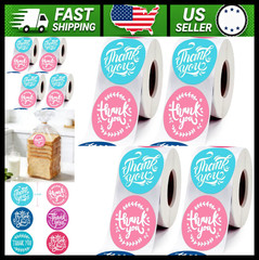 2 Inch Thank You Stickers 2000 Count for Packaging, Favors, Gift Bags