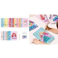 Princess Dress up Poking Book Girl Fun Puncture Poking Book 3-8 Years Children