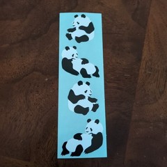 Vintage Mrs. Grossman’s Sticker Strips New PANDA Bears 4 Mods