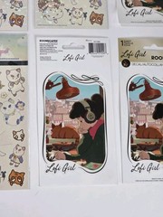Pusheen Cat Lofi Girl Bee Puppycat Roomscapes SandyLion Sticker Decal Lot