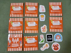 Whataburger 2026 Sticker Packs 1, 2, 3, and 5. Lot of 8 packs. New.