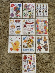 10 Suzy’s Zoo sticker sheets (lot 5)