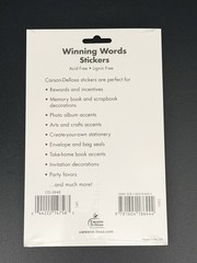 NWT Winning Words Motivational Stickers. 120 Stickers. 1” x 1”