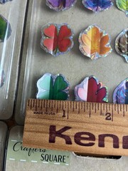 Lot of 6 Packs Crafter’s Square Pop Up Stickers Leaves & Arrows Scrapbooking 3D