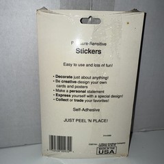 The Little Mermaid Cleo and Party Express 90s Vintage Stickers 20 Sheets Sealed
