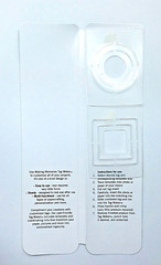 Making Memories Tag Maker Tool Circle Square Templates Scrapbook Embellish