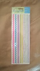 Daisy Hill Newborn Baby Cardstock Stickers Scrapbook Embellishments Paper Crafts