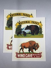 Cavallini & Co. National Parks Vintage Sticker Set, Assorted