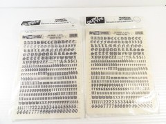 2 Pack DURO TYPE Transfer Lettering, Old English 3/8″ (36 PT.), #3845