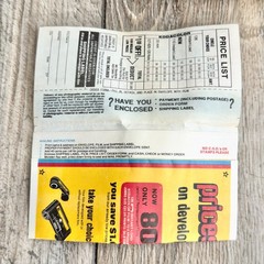 Kodak Film Envelope Blair Advertising Mail Away Junk Journal Crafts Ephemera Lot