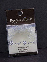 Bling on a Roll Sticker Embellishments Rhinestone Sparkle Lot of 3 Recollections