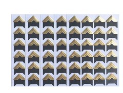 10 Sheet (240-pack) Photo Corners Self Adhesive Photo Foto Corner Stickers