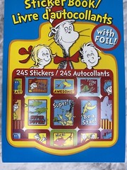 Dr. Seuss Sticker Book 245 Stickers 1 Foil Sheet Teaching Tree New 2020