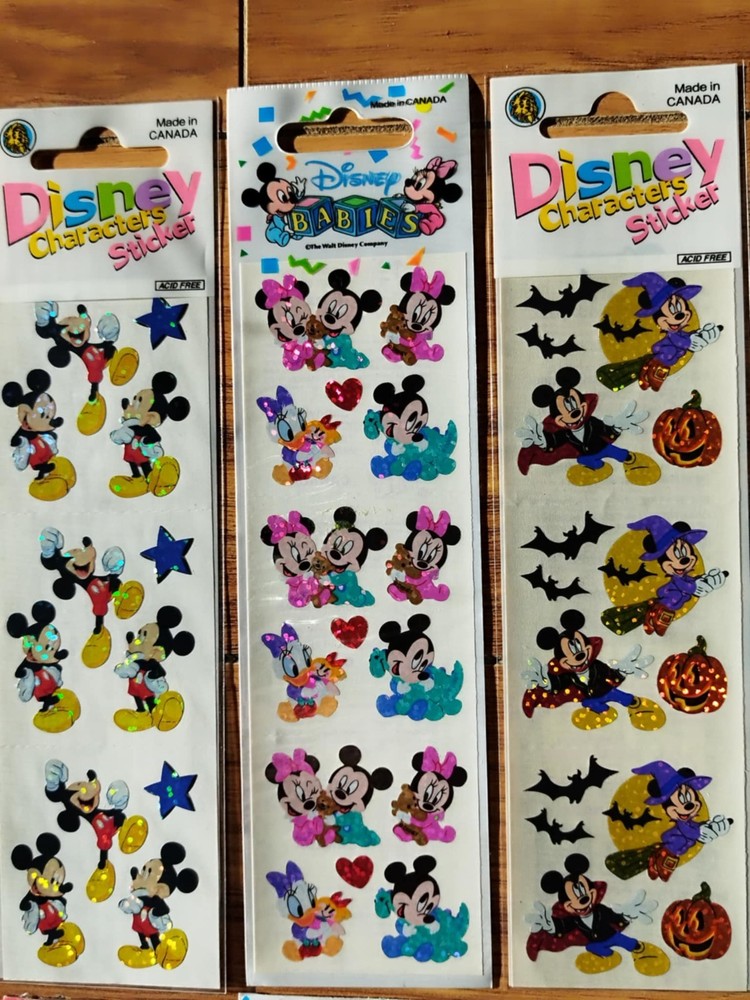 [103] sandylion sticker you choose Prism,Mickey,disney Retro