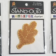 NEW Lot 6 Stand Outs Sticker Applique Iron On Easter Fall Halloween Bunny Ghost