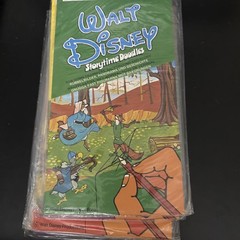 1970s WALT DISNEY STORYTIME DOODLES LETRASET RUB DOWN TRANSFERS SEALED LOT