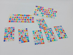 Lot Letters Numbers Alphabet Stickers Scrapbooking Paper Crafting Junk Journal