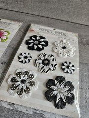 Scrapbooking Flowers LOT 3D Embellishments – Floral Spring RARE HTF #97