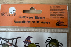 Lot of 3 New Vintage 2000s Michaels Stores Halloween Sticker Packs 126 total