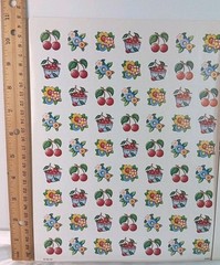 Rare Mary Engelbreit Stickers Lot – 4 Sheets Size 8 1/2 «x 11» Vintage