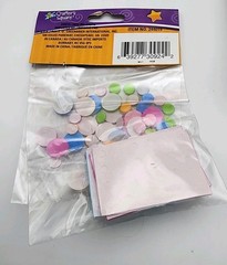 Craft Sticker Lot – Foam Shapes, Smiley Faces, Stars, Alphabet & Reward Stickers