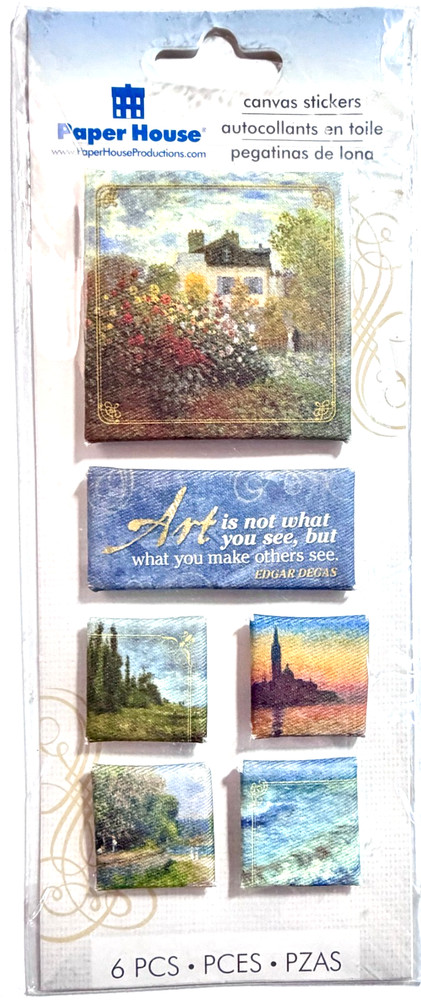 Canvas Art Stickers Scrapbooking Journal Card Making Craft Paper House
