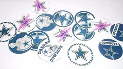 Pre Cut One Inch Bottle Cap Images Dallas Cowboys Free Shipping