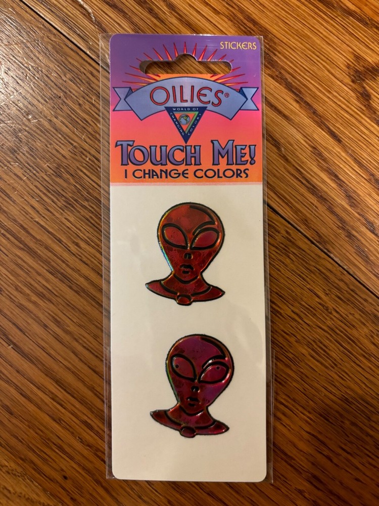 Vintage Oilies 80’s/90’s Liquid Crystal Aliens NIP
