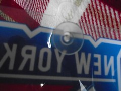 NEW YORK RANGERS VINTAGE WINDOW CLING DECAL BRAND NEW