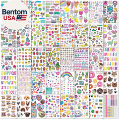 1000+ Ridiculously Cute Stickers for Kids – Fun Craft Stickers for Scrapbooks, P