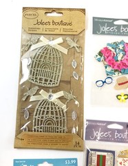 Jolees Boutique Card Connection 3D Sticker LOT Sports Military Kitchen Garden