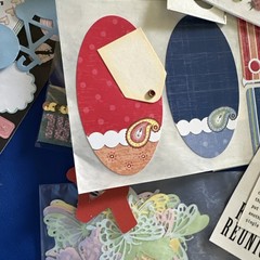 Large Lot Scrapbooking Lot Stickers Embellishments Rub Ons, Studio Life, John De