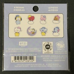 BT21 Die Cut Sticker Flakes (1 Pack 40 Pcs) FREE SHIPPING