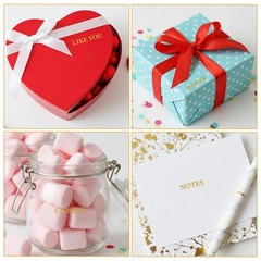 LXUEJIE 12 Sheets Small Letter Stickers, 3 Sizes Mini Alphabet Number Gold