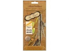 JOLEE’S BOUTIQUE Parcel Dimensional Stickers – GLITTER PLANE – 4 pcs