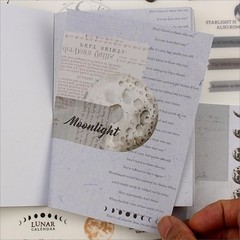 40 Sheets Vintage Washi Stickers Book for Adults, Scrapbook Ephemera with 180pcs