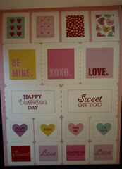 RECOLLECTIONS VALENTINE’S DAY STICKER BOOK 263 PC STICKERS 12 SHEETS ROMANCE