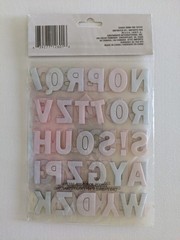 Set of 2 Crafter’s Square Puffy Multicolor Stickers Dot Star Butterfly Paw Print