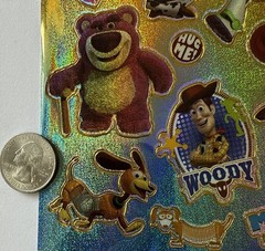 TOY STORY FRIENDS Prismatic Stickers(28pc)Cartoon Character•Woody•Buzz lightyear