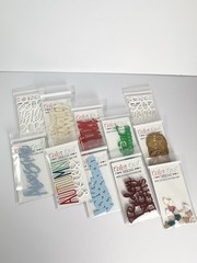 Color Cast Acrylic Scrapbook Embellishments Lot Scrapbooking Journaling Art
