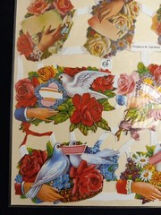 1800s Vintage Victorian Die Cut Scrapbook Die Cuts Wedding Noel, MO/103b