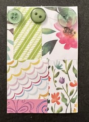 #2696 FLOWERS SPRING EPHEMERA TAGS EMBELLISHMENTS JUNK JOURNAL SCRAPBOOK -Tonya
