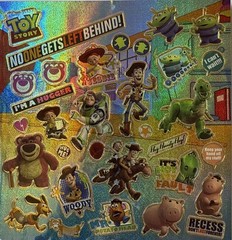 TOY STORY FRIENDS Prismatic Stickers(28pc)Cartoon Character•Woody•Buzz lightyear