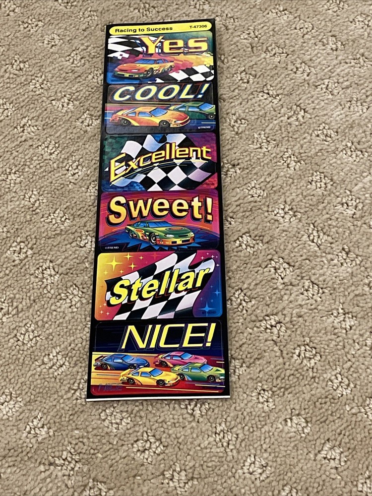 Vintage Cars— Yes Cool Excellent Stellar—4 Sheets