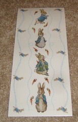 Colorbok Sticker Sheet ~ Beatrix Potter/Peter Rabbit…..Hopping Peter Borders