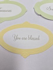 Creative Memories Set Of 11 Baby Title Scrapbook Die Cuts Blue Yellow Green