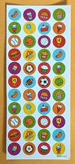 Themed Sticker/ Food, Drinks, Sport