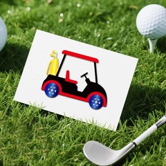 Golf Theme Metal Die Cuts for Scrapbooking, Card Making & DIY Crafts – Carts, Cl