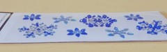Christmas Paper Crafts SNOWFLAKE GEMS 8pc Dimensional Stickers, NEW